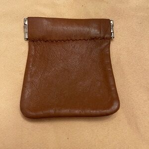 Mini Vegan Leather Change Purse